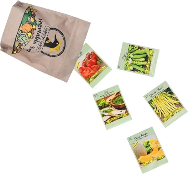 Set of 43 Assorted Vegetable & Herb Seed Packets - Over 10,000 Seeds! - Includes Mylar Storage Bag - Deluxe Garden Heirloom Seeds - 100% Non-GMO - Image 6